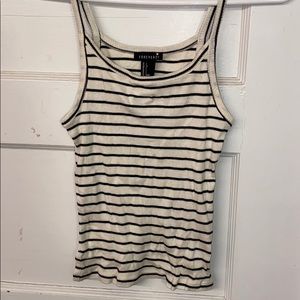Striped tank top (forever 21)